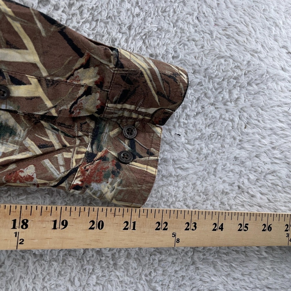 Columbia PHG Shirt‎ Mens Large Performance Hunting Gear Duck Camo Long Sleeve - Picture 6 of 9